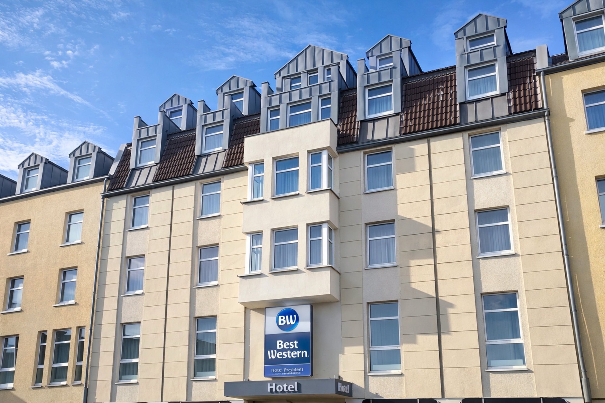 Aussenansicht Best Western Hotel President